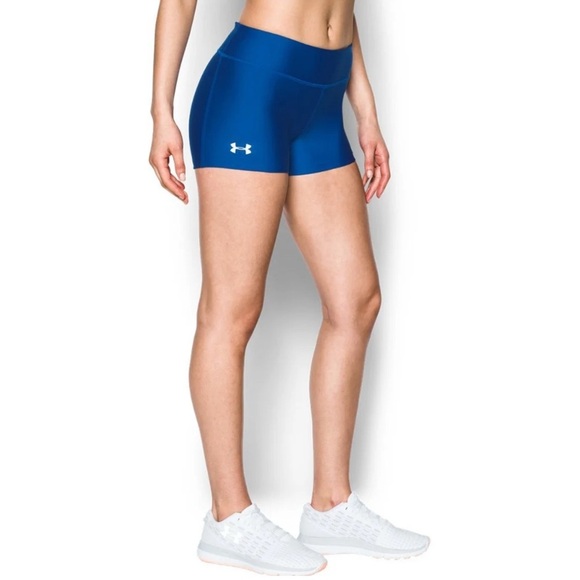 Under Armour Blue Athletic Shorts Moisture-Wicking Performance - Picture 1 of 3